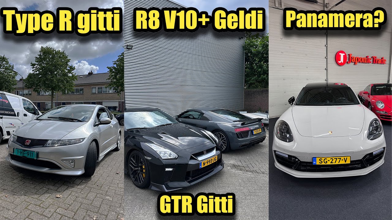 Garajda Bayağı Değişiklik Oldu! Type R - Macan - Panamera - R35 - R8 V10 Plus. | Japonic