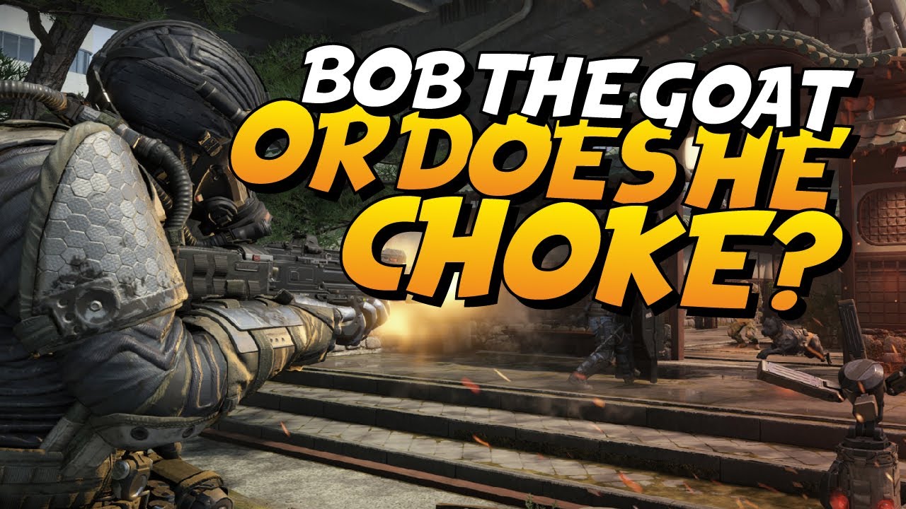 BOB THE GOAT?! OR DOES HE CHOKE?! - CoD BLACKOUT SOLO