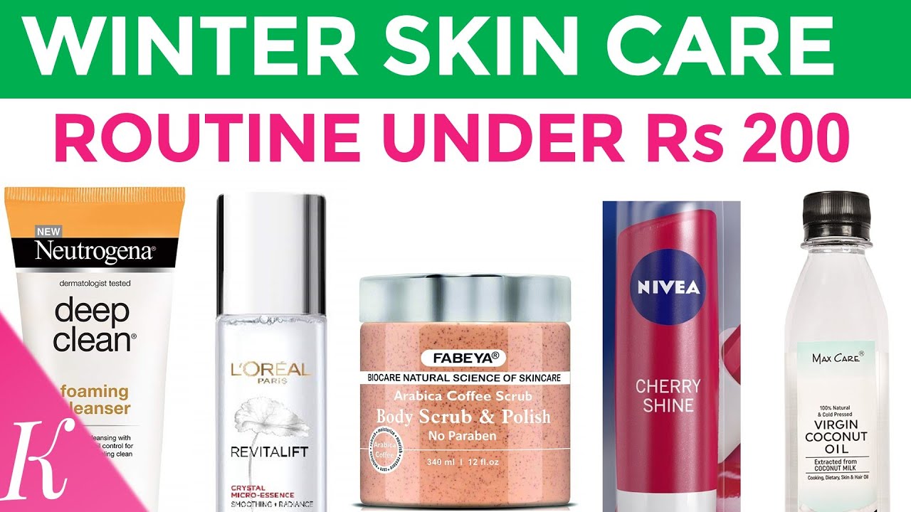 Best Winter Skin Care Products & Routine Under Rs. 250 | Glowing & Healthy Skin हिंदी में
