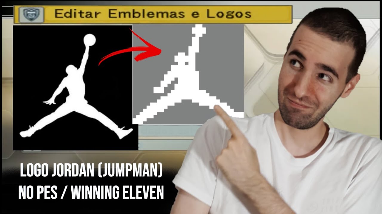 Como fazer o logo JORDAN no PES / Winning Eleven ps2