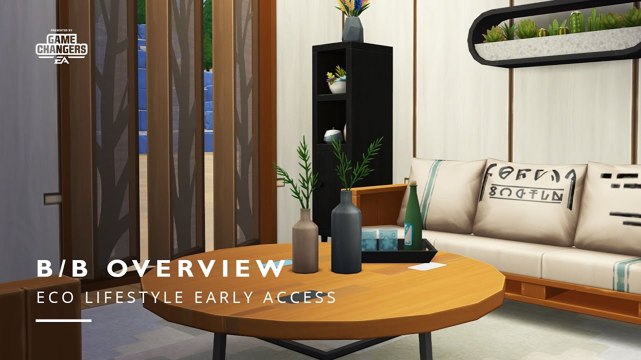 Sims 4 Eco Lifestyle Early Access | Build / Buy Object Overview
