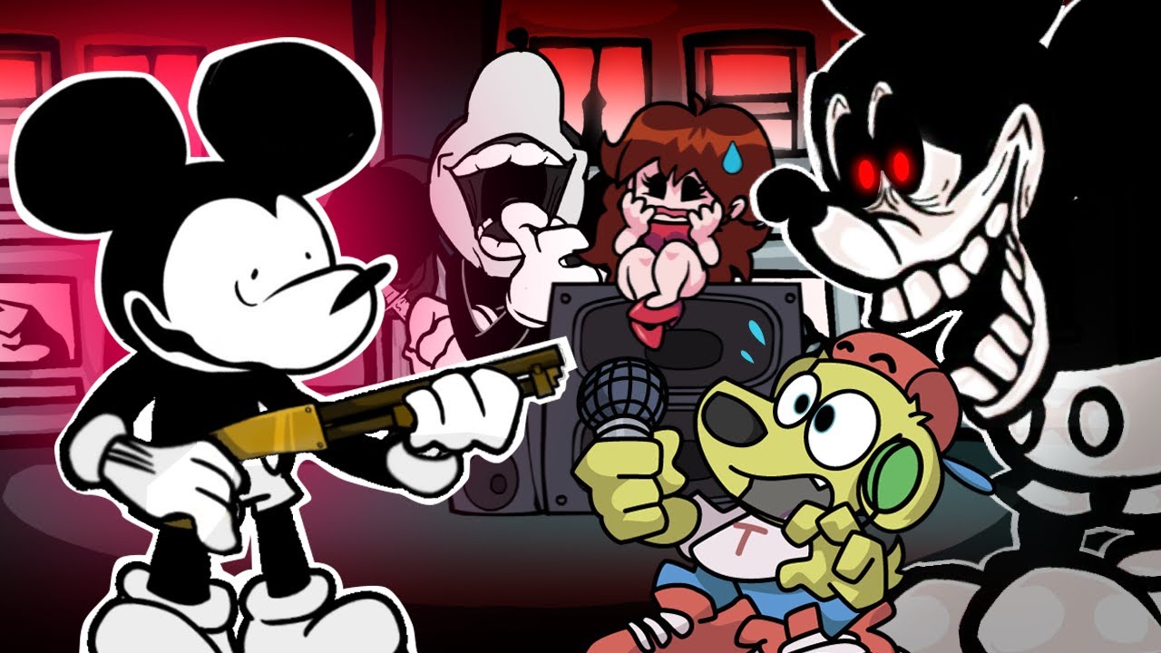 ДРОБОВИК МИККИ! Friday Night Funkin MICKEY MADNESS (Грустный Микки Маус) FNF Mods 157
