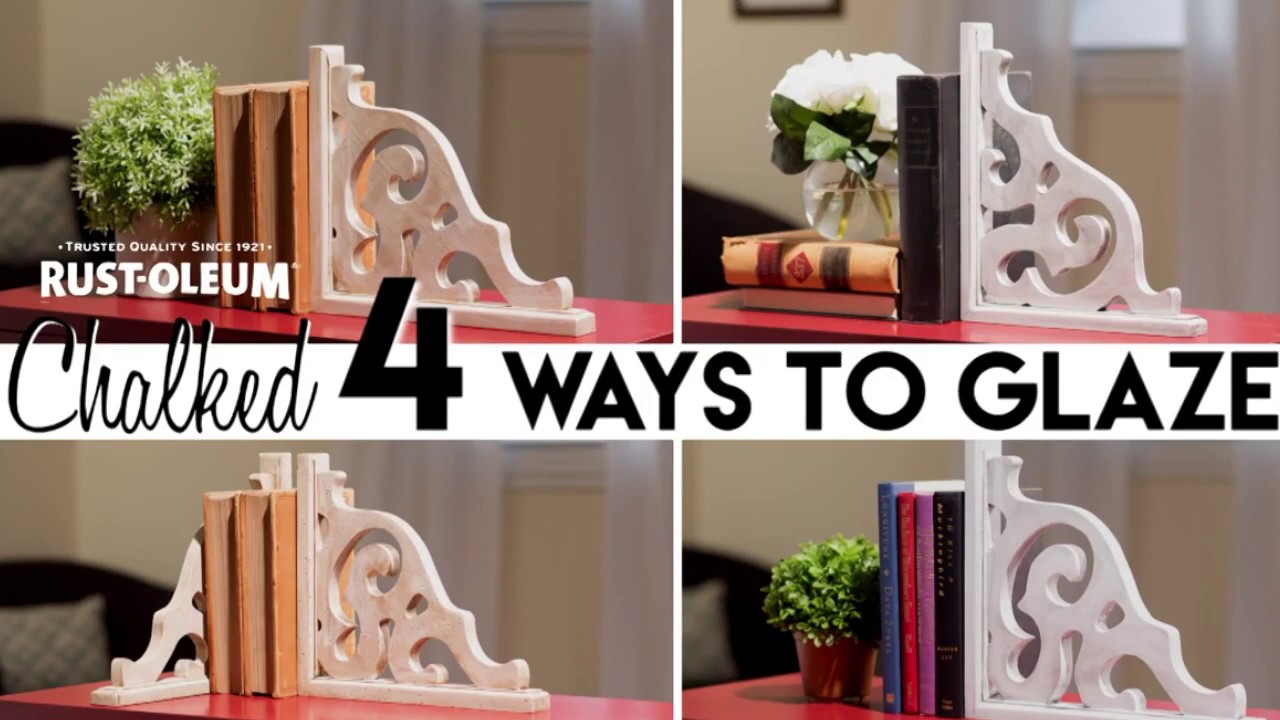 How to Glaze using Rust Oleum&reg; Chalked Decorative Glaze