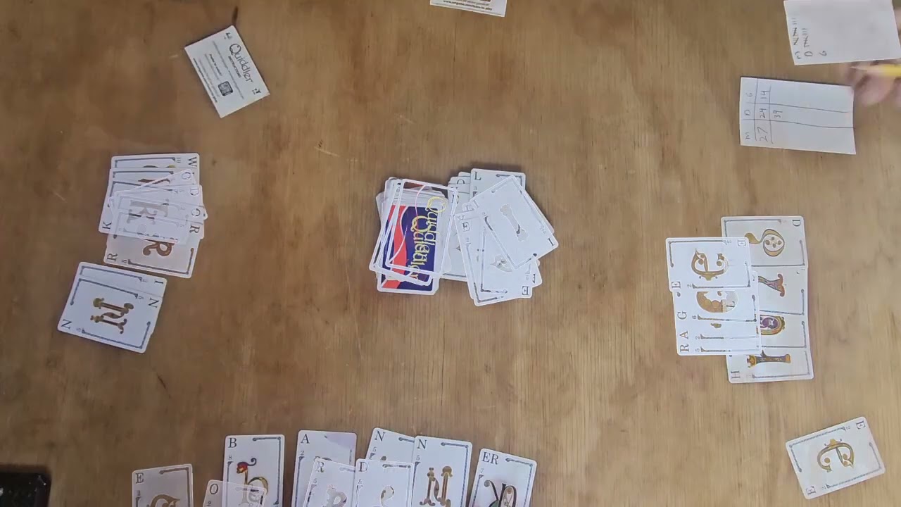 Quiddler Play-Through