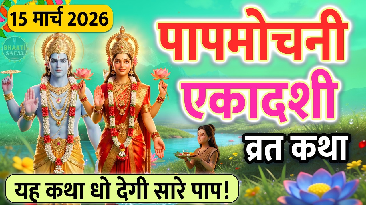 पापमोचनी एकादशी व्रत कथा 2026 | Papmochani Ekadashi Vrat Katha & Niyam
