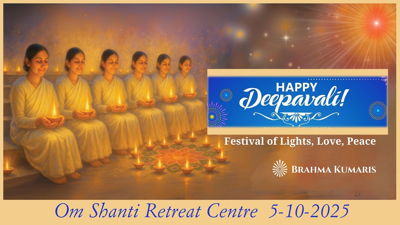 Live : Deepavali Celebrations from Om Shanti Retreat Centre, Delhi-NCR 05-10-2025