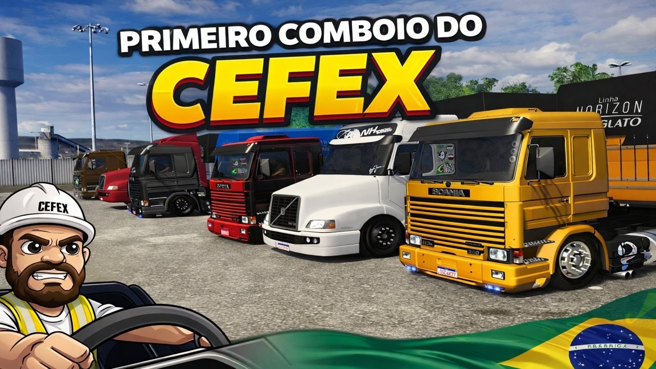 NOSSO PRIMEIRO COMBOIO SERVIDOR DO CEFEX - INSANO