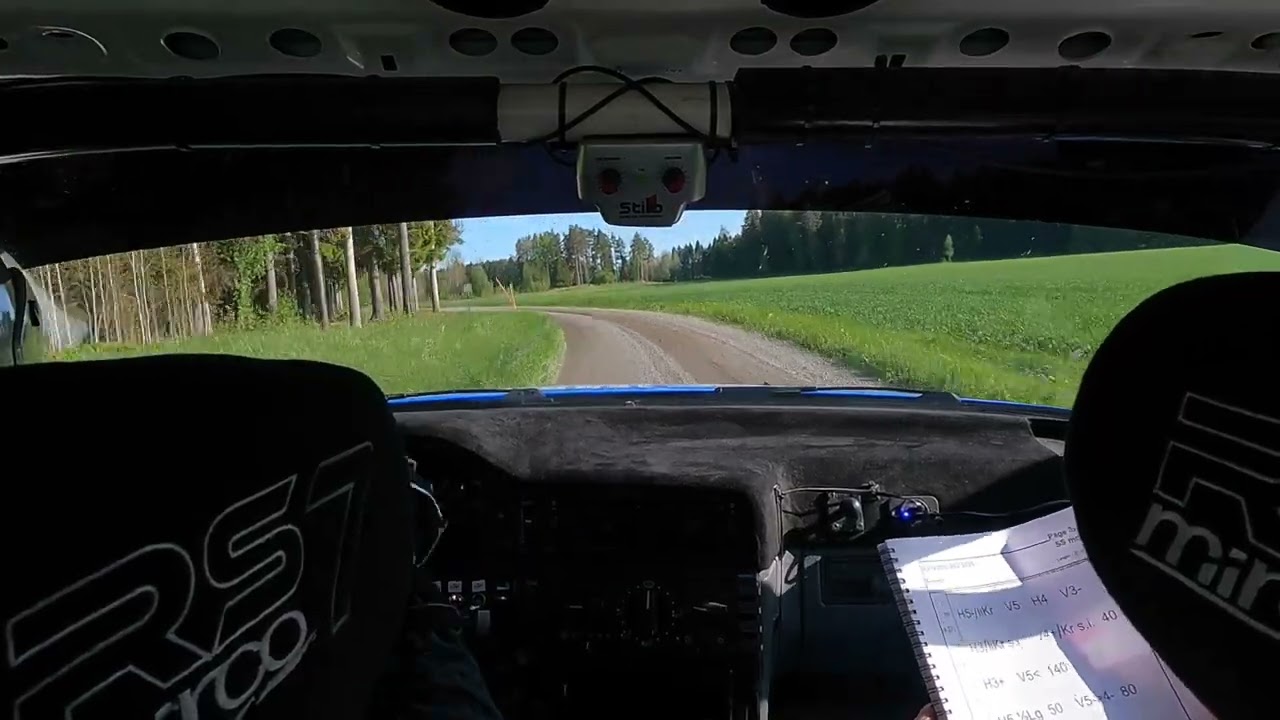 Rally Uppland 2025 SS5 Volvo 850 Grp.F