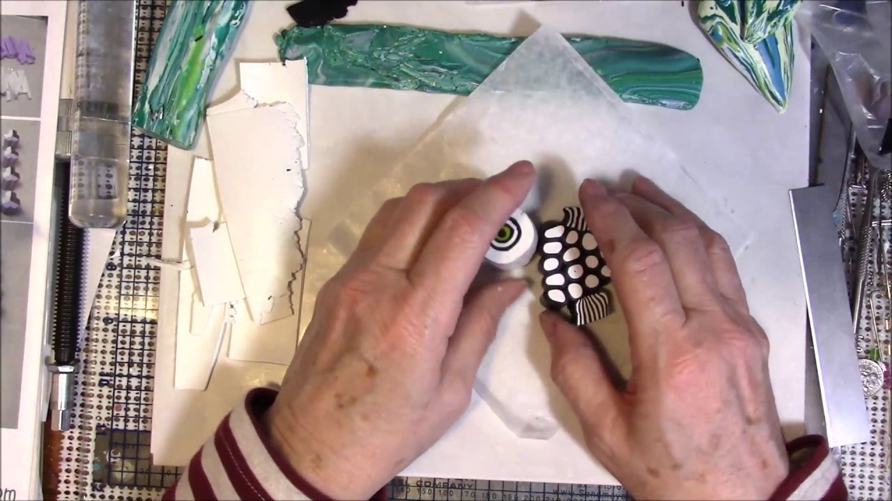 Polymer Clay Fish Bracelet Tiles