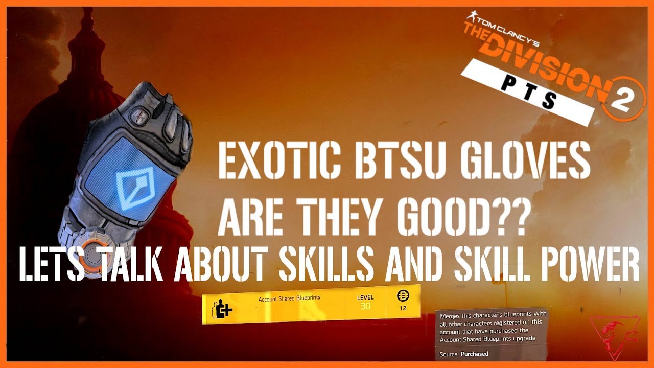 The Division 2 PTS | EXOTIC 