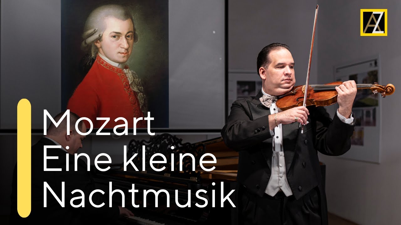 MOZART: Eine kleine Nachtmusik (A Little Night Music) | Antal Zalai, violin | Balázs Boda, piano