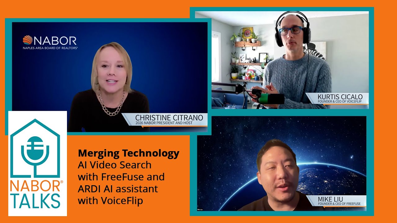 NABOR TALKS – Merging Technology: AI Video Search with FreeFuse and ARDI AI assistant with VoiceFlip