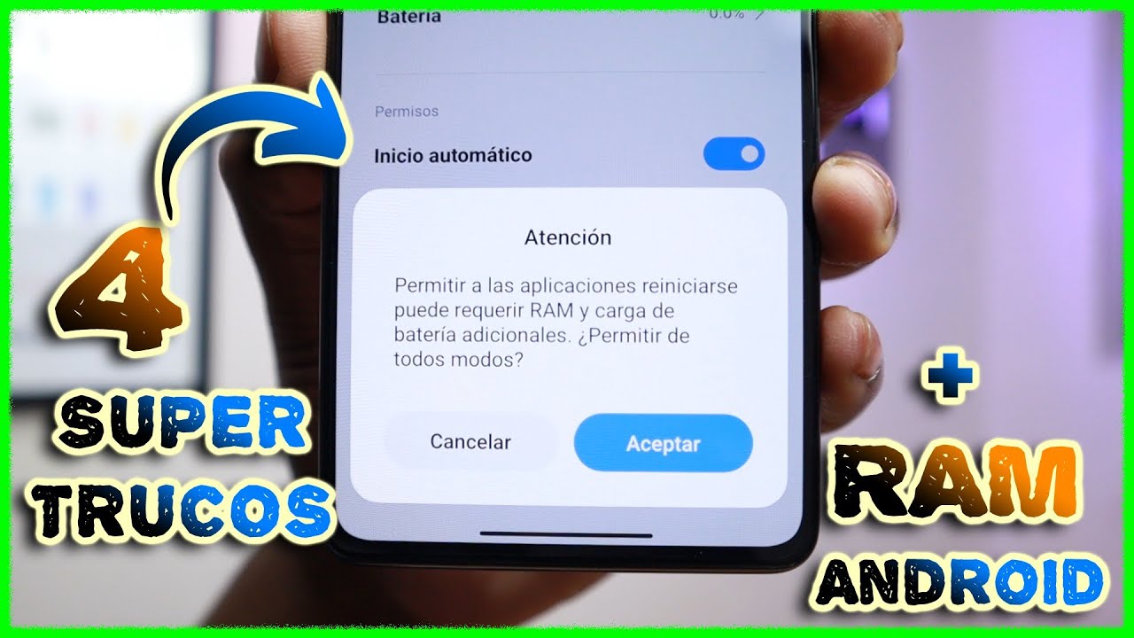 Como Liberar RAM De Forma Correctamente En mi Android | 2023