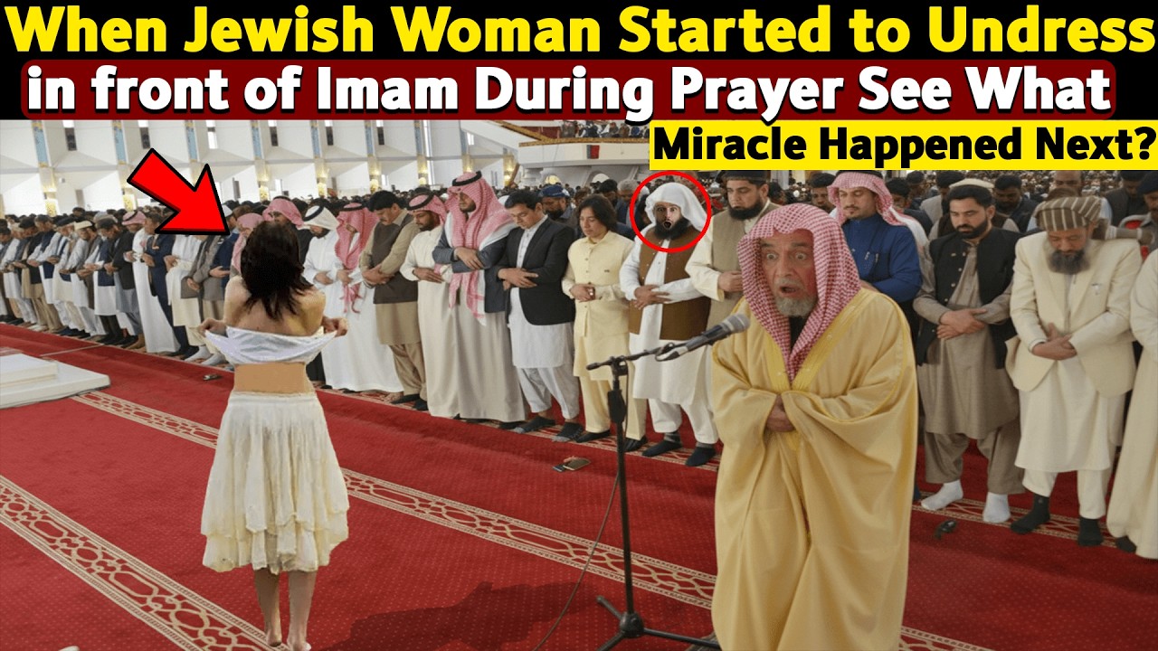 Unbelievable! What This Woman Did in the Mosque Left the Imam Speechless!