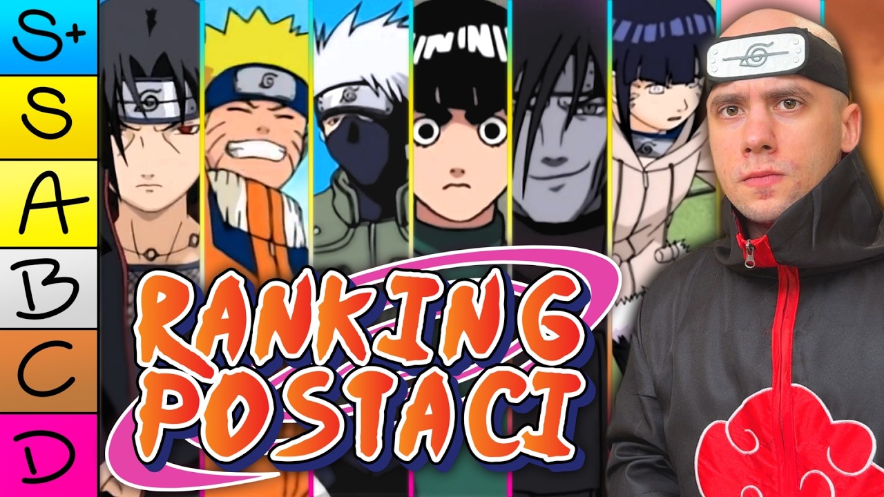 M&Oacute;J RANKING POSTACI Z NARUTO