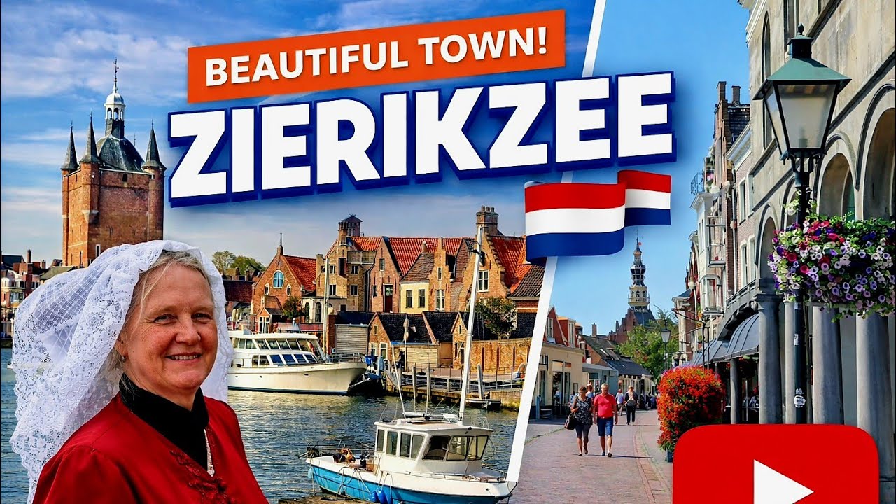 🇳🇱 Zierikzee Zeeland Nederland 4k walking tour @TravelwithHugoF #Zierikzee #zeeland #netherlands