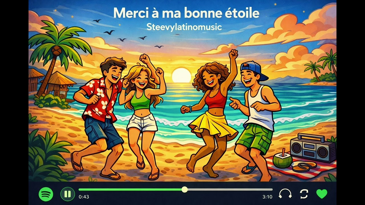 Merci à ma bonne étoile by steevylatinomusic 