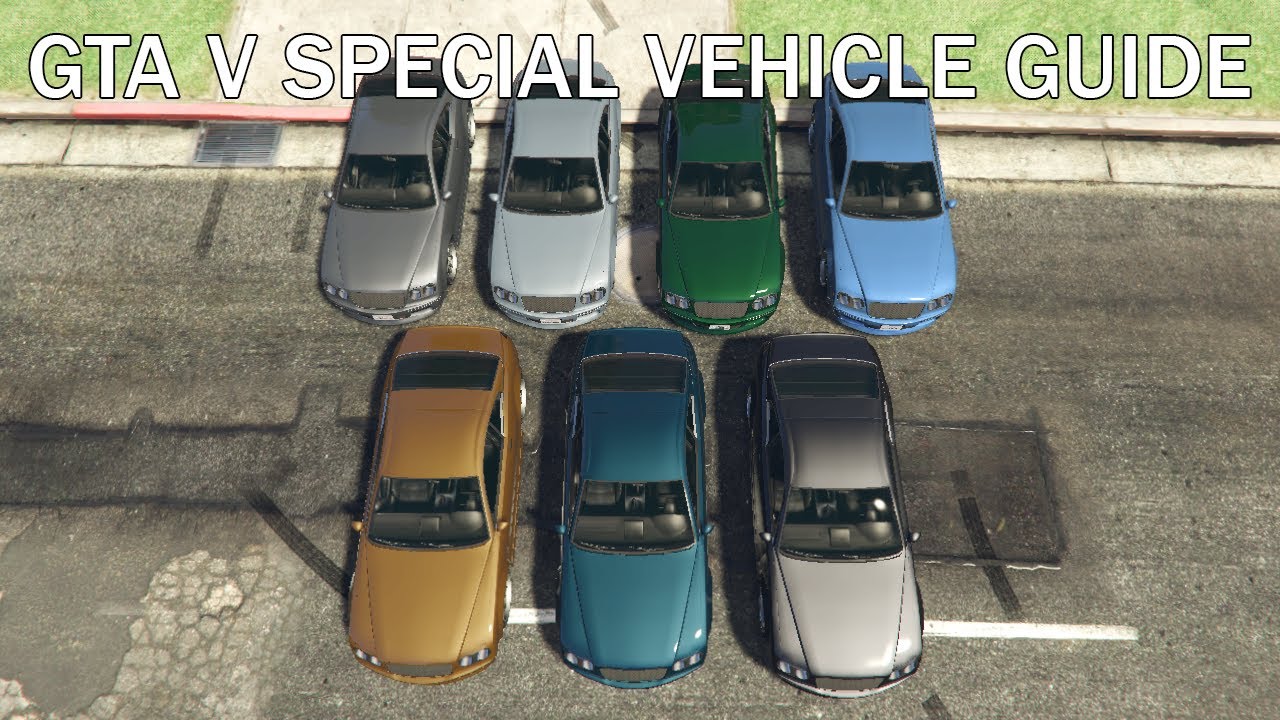 GTA V Special Vehicle Guide: 7X EC OR 8X EC2 Cognoscenti Cabrio's