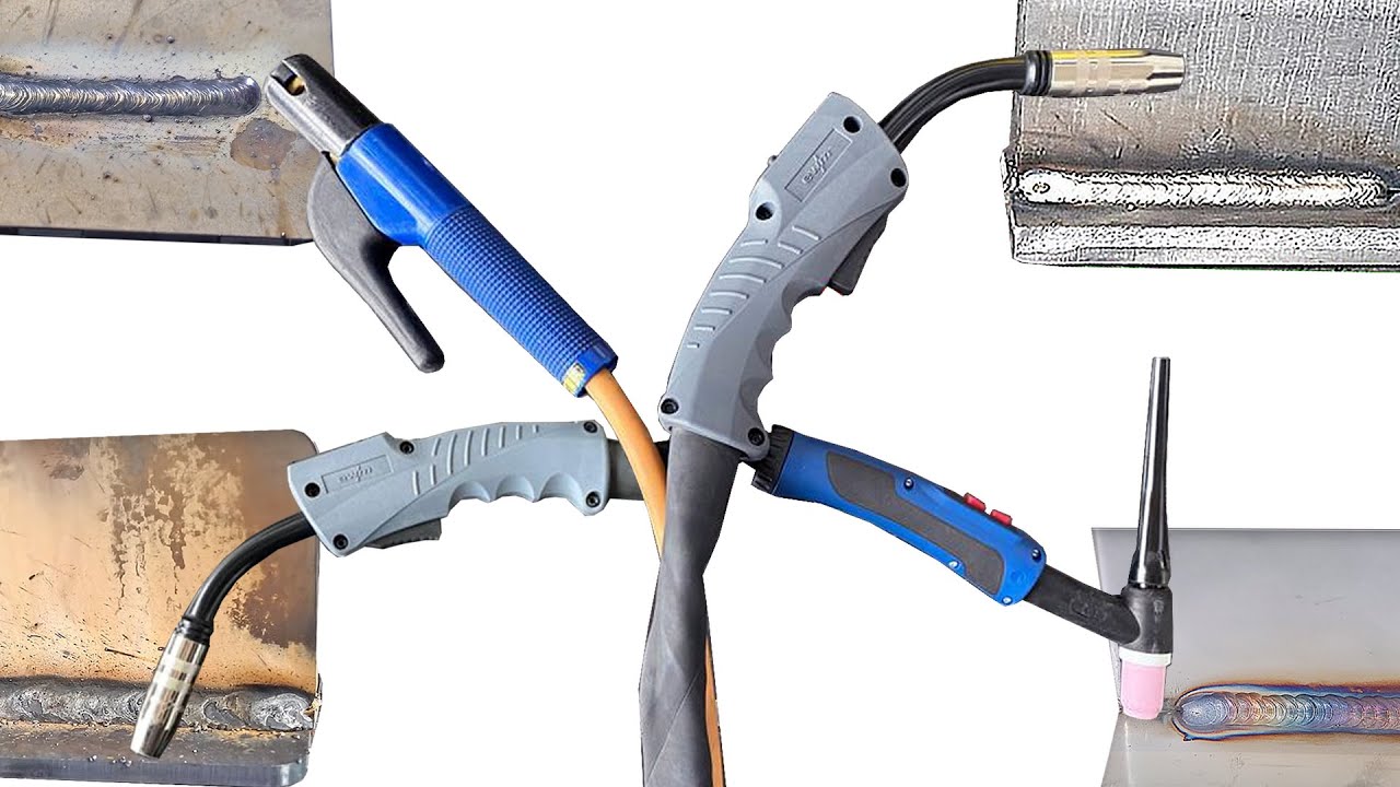 4 Typen des Schweißens: MAG vs WIG vs Elektrode vs Fülldraht | Für Anfänger erklärt