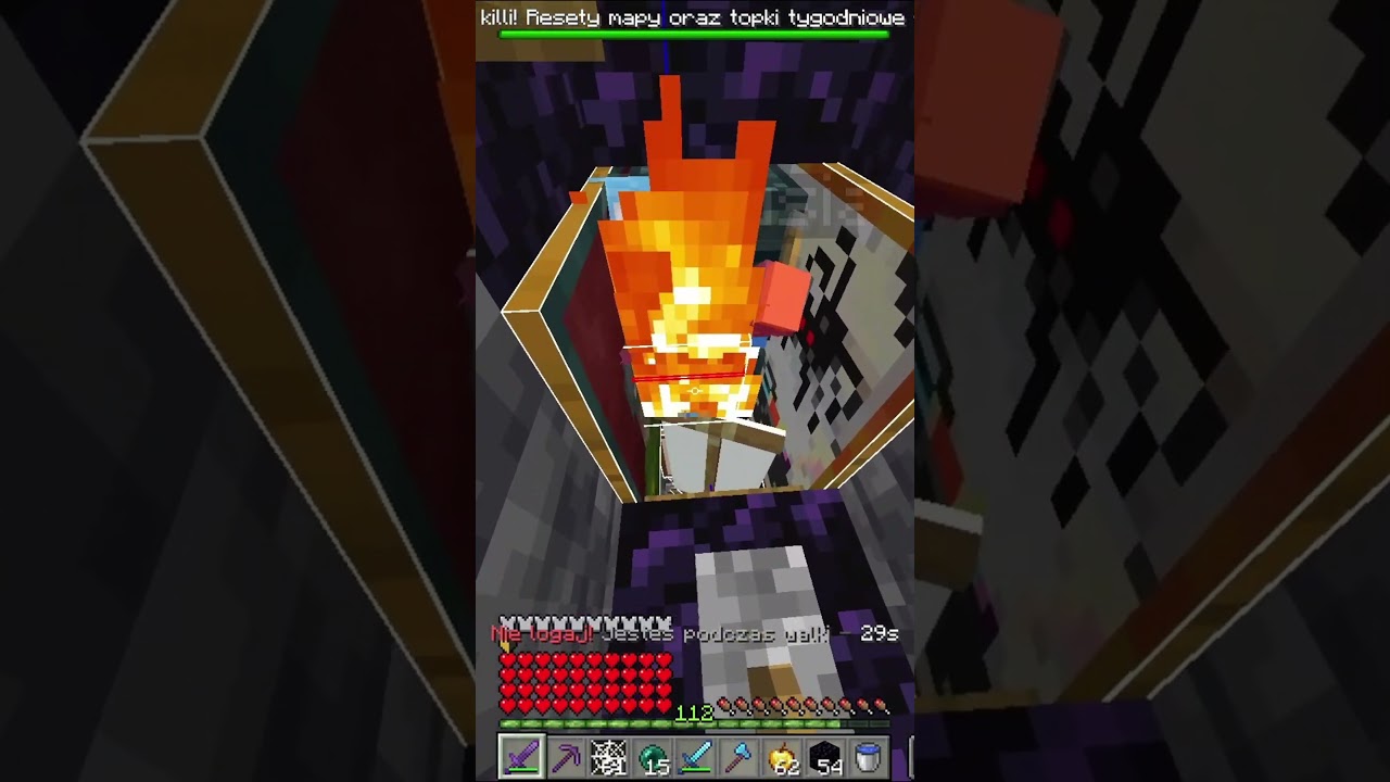ZOSTAŁEM NAJLEPSZYM GRACZEM na tym Lifesteal SMP W 24H (pykmc.pl) #minecraft #anarchiagg #shorts