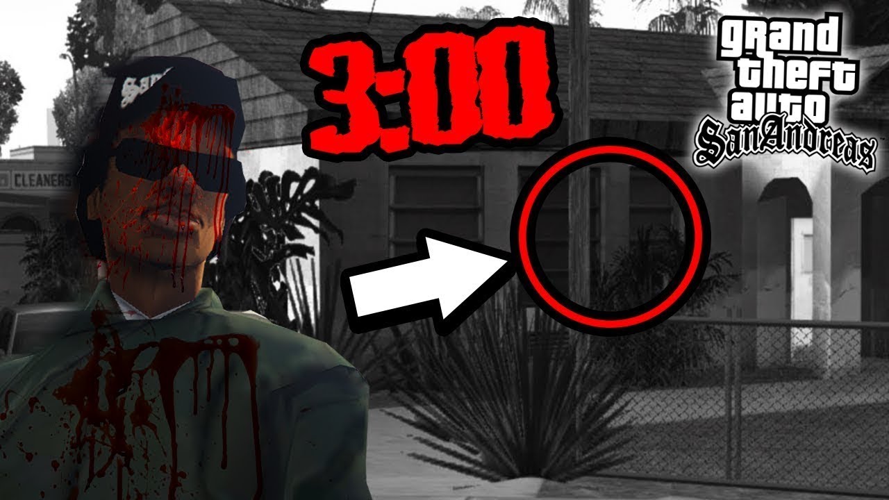 NUNCA VAYAS A La Casa de RYDER del GTA SAN ANDREAS! (Creepypasta)