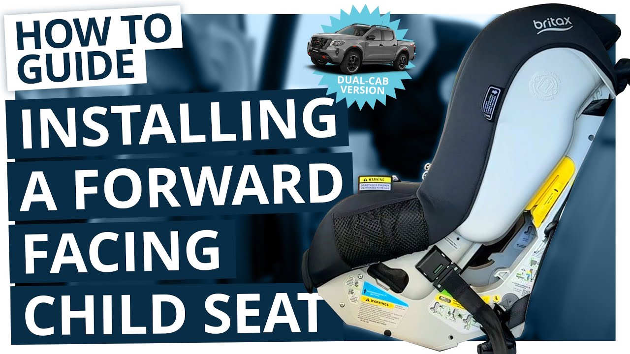 How to install a forward facing child seat in a ute (with ISOFIX)