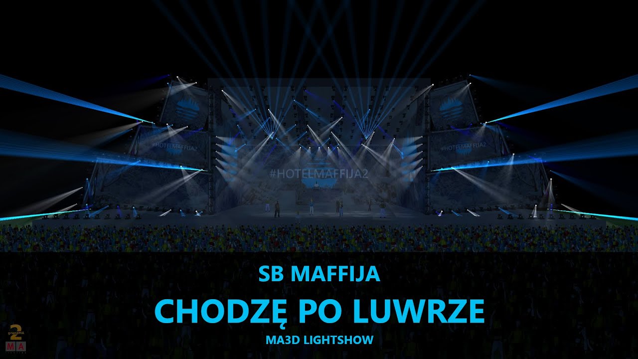 SB Maffija - Chodzę po Luwrze (MA3D Lightshow)