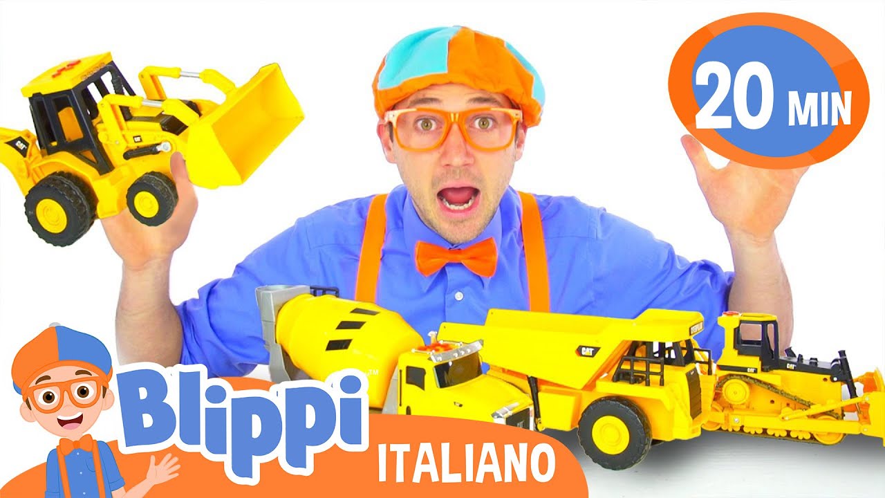 Impariamo i colori con le palline e le macchine | Blippi in Italiano | Video educativi per bambini