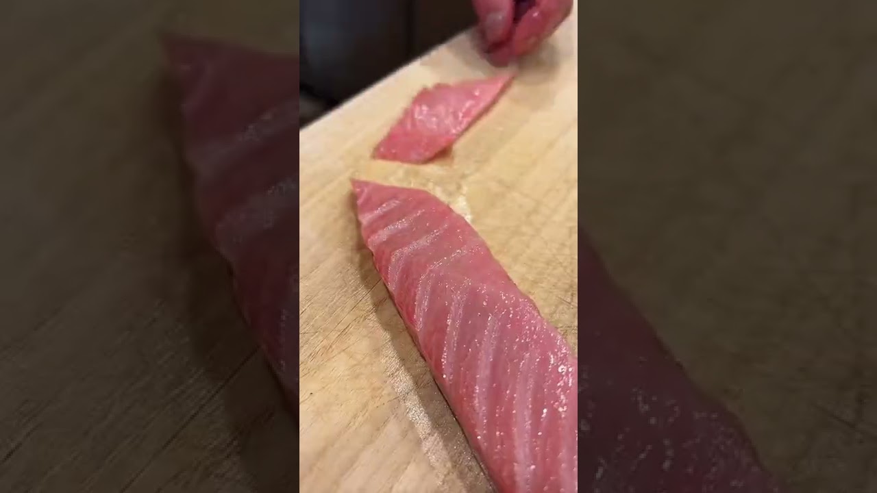 🇯🇵【Otoro】Rich, Fatty Tuna  #shorts