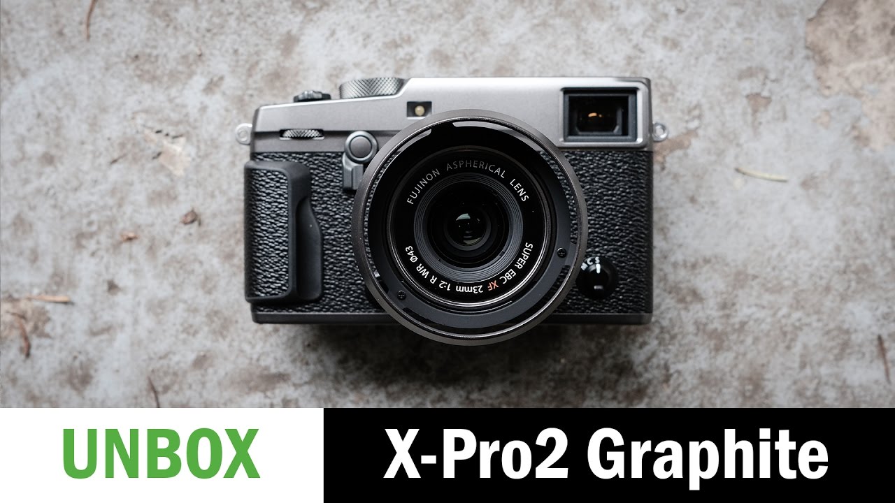 Unboxing: X-Pro2 Graphite Edition