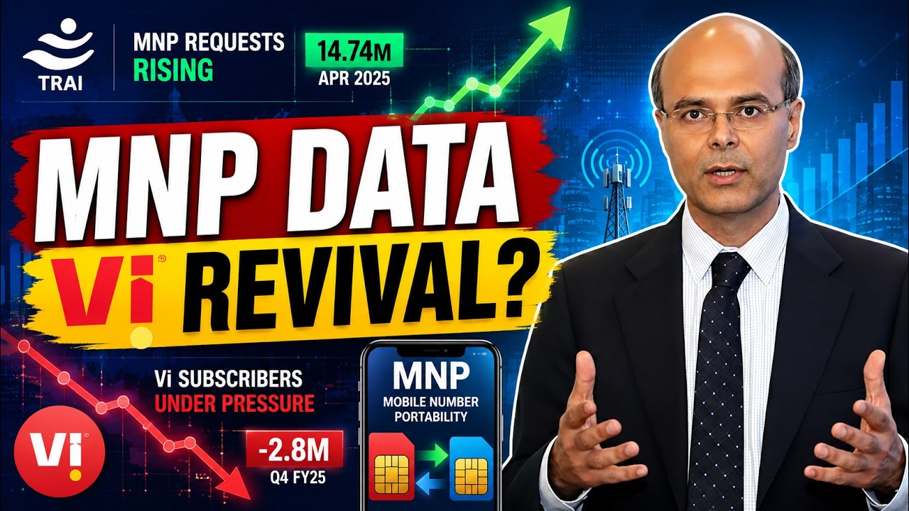 Vodafone Idea Revival: Why TRAI MNP Data Tells the Real Story