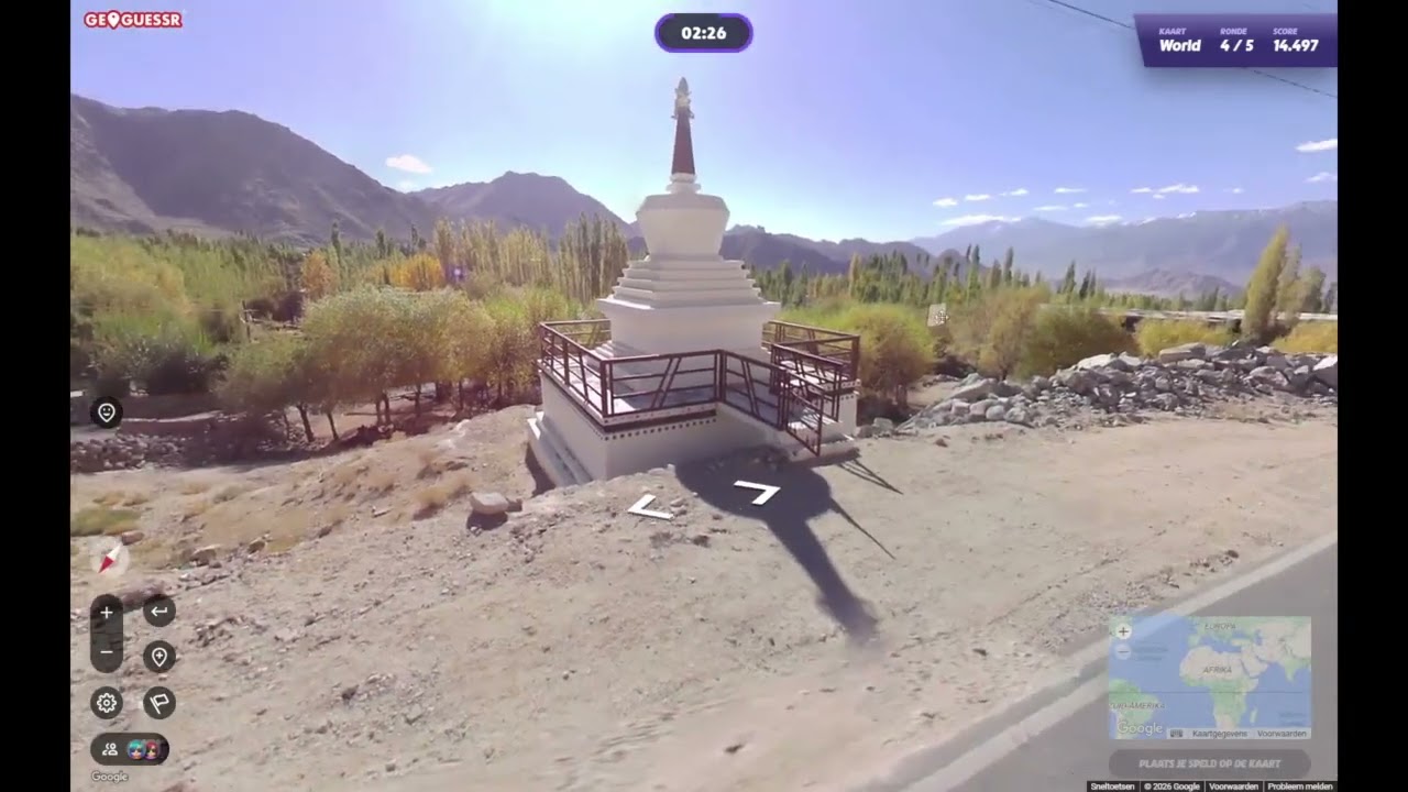 GeoGuessr Daily Challenge #2476