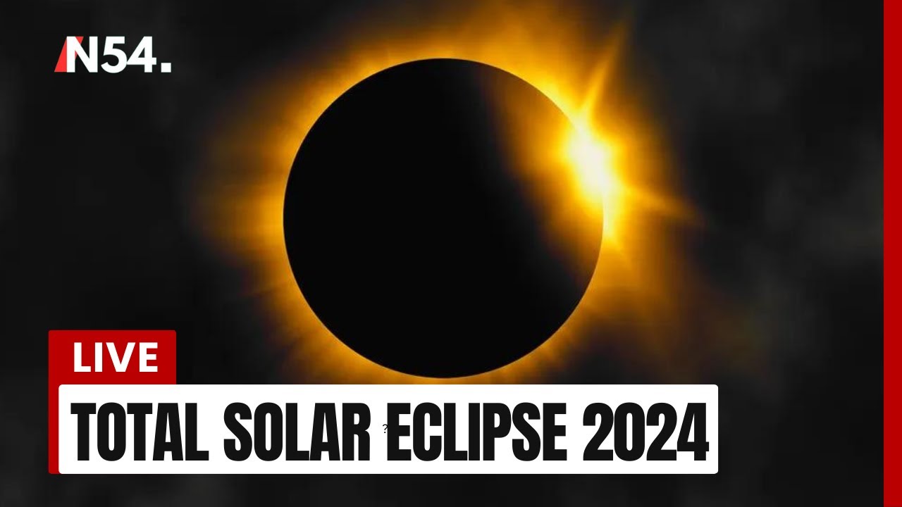 Happening Now!  Solar eclipse of April 8, 2024 &ndash; News54