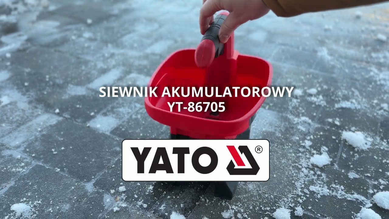 Siewnik akumulatorowy YATO YT-86705 - nie tylko do siania!