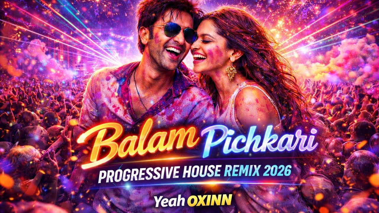 Balam Pichkari 🔥 Progressive House Remix 2026 | Yeah Oxinn