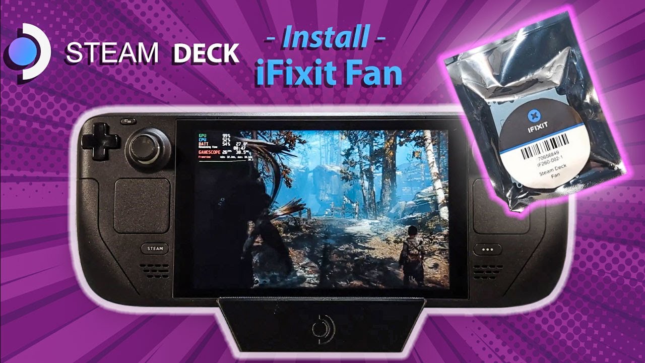 Unleash Your Inner Ifixer: Transforming Steam Deck With A Fan Upgrade!