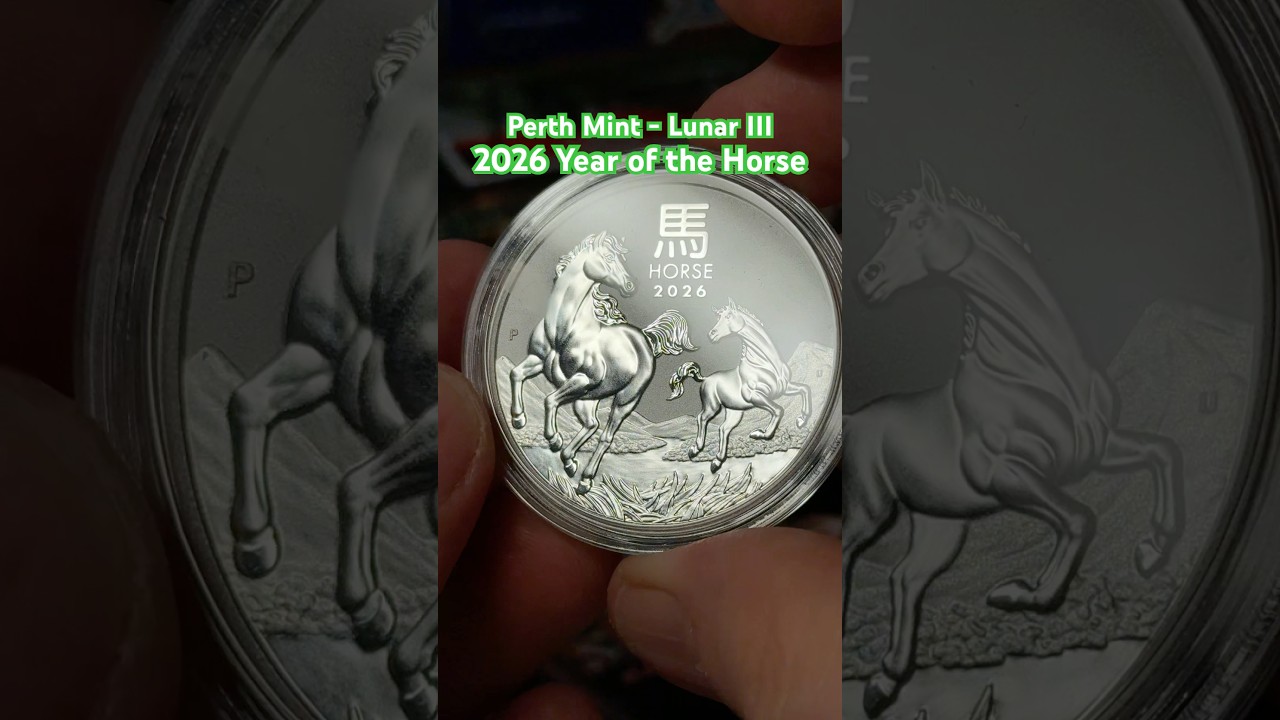 BRAND NEW 2026 COINS - Lunar III - Year of the Horse