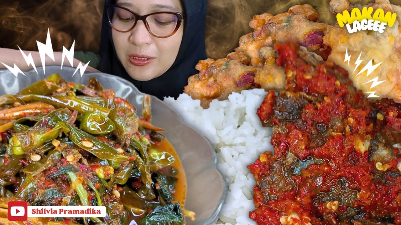 SEDERHANA TAPI GACOR🔥🔥!!! TUMIS KANGKUNG+GENJER, SAMBEL IKAN NILA + BAKWAN JANGUNG...