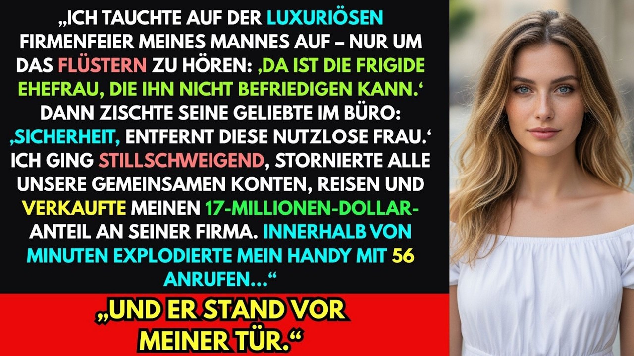Sie nannten mich ‚nutzlose Ehefrau‘–ich stornierte alles und nahm das Geld. Seine Panik? Unbezahlbar