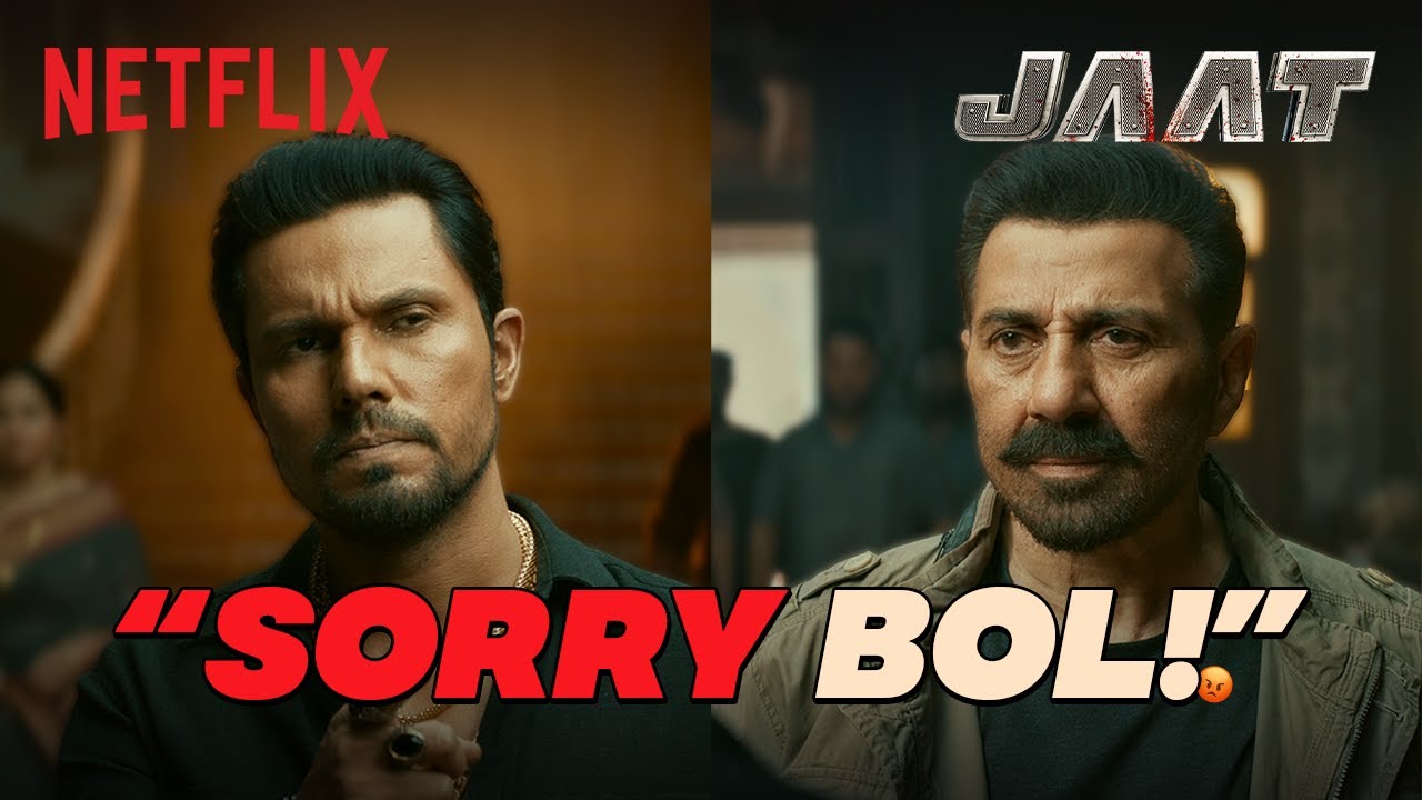 Санни Деол ТРЕБУЕТ извинений от Рандипа Худы?! 😳 | Jaat | Netflix India