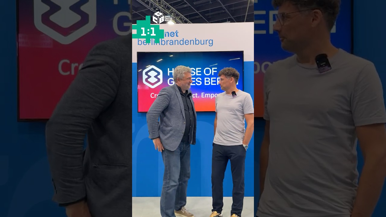 GCB 1:1 – Benedikt Grindel (Ubisoft) about Berlin and the House of Games