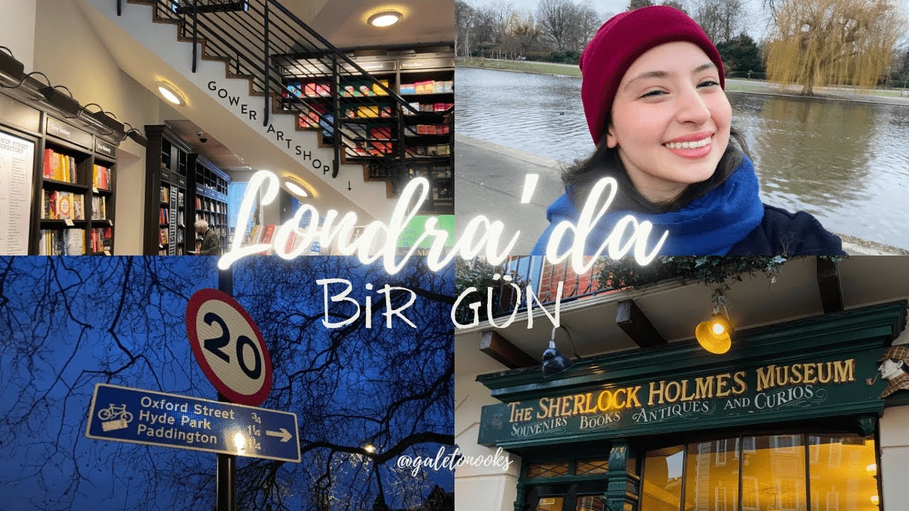 ILK VLOG: Benimle Londra'da Bir Gün📍✨🇬🇧 (baker street, regent's park) #londragünlükleri