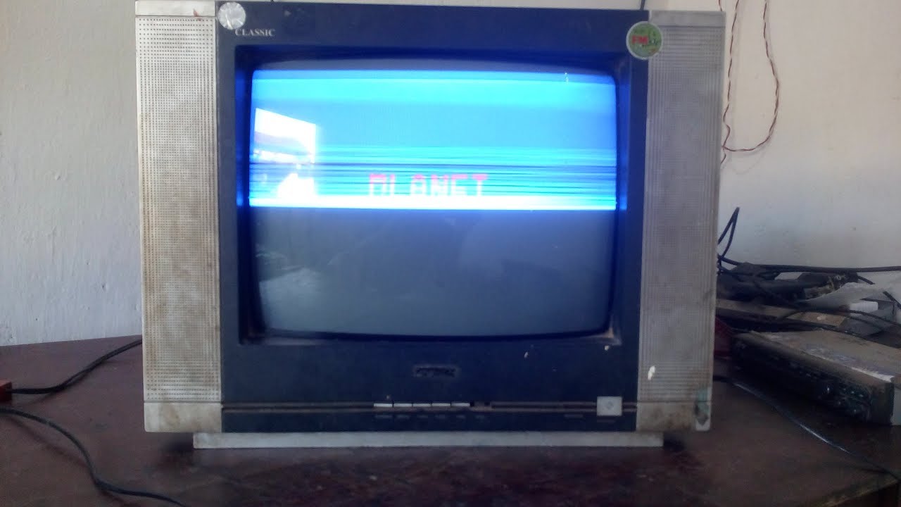 CRT TV half screen fault .....solution Hindi