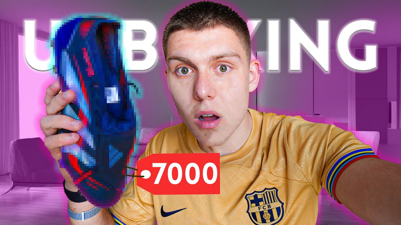 MEGA UNBOXING nových kopaček v HODNOTĚ 7 000KČ!!!😳⚽️ + BONUS🎁
