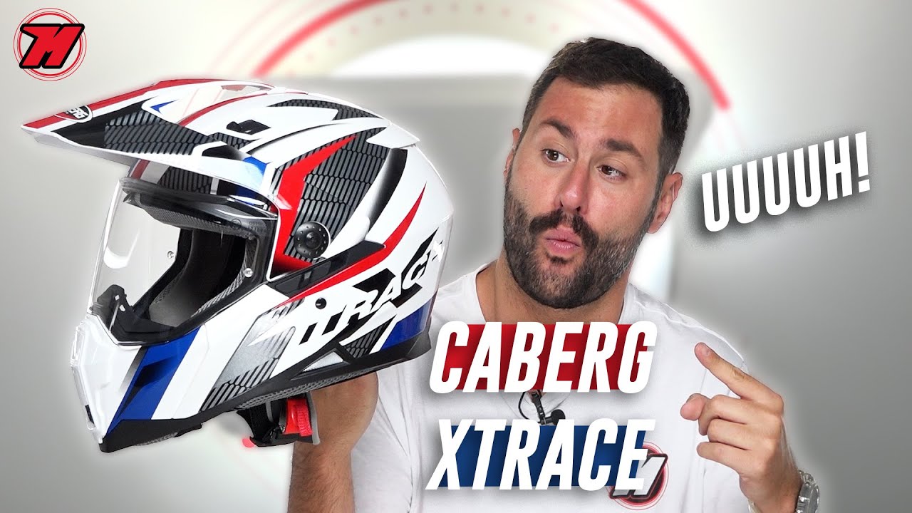 Review casco CABERG XTRACE ⛰️ ¡Un casco de moto ADVENTURE a tener en cuenta!