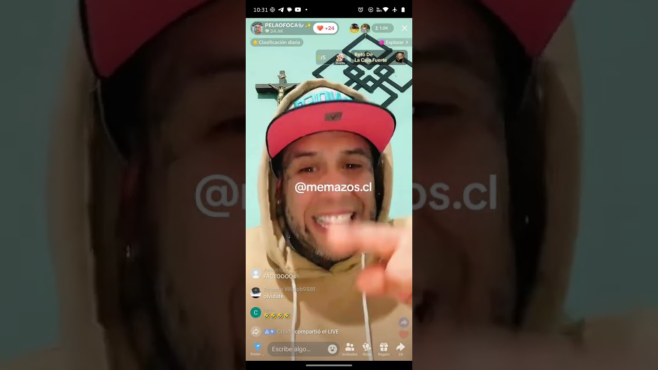 PelaoFoca responde a dichos de chocolito Tiktok