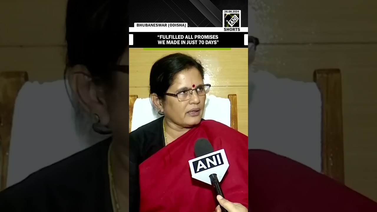Fulfilled all promises we made in just 70 days: Odisha Deputy CM Pravati Parida