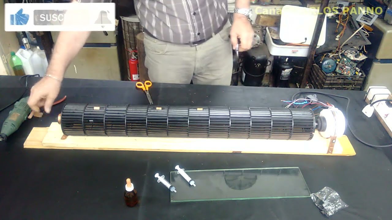 🌎✔ APRENDE A BALANCEAR UNA TURBINA DE UN ACONDICIONADOR DE AIRE. #climatización