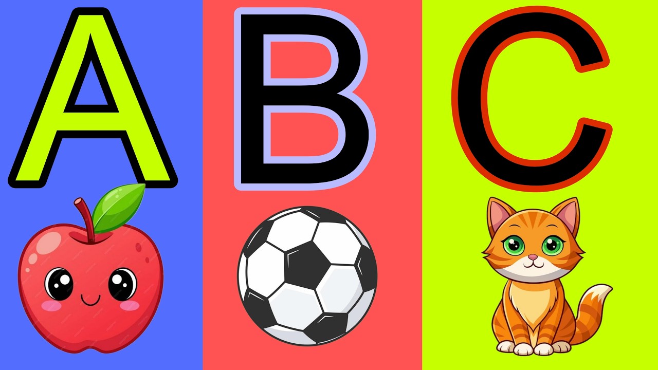 Abcd video kids rhyme, A b c d e f g, phonics song, alphabet