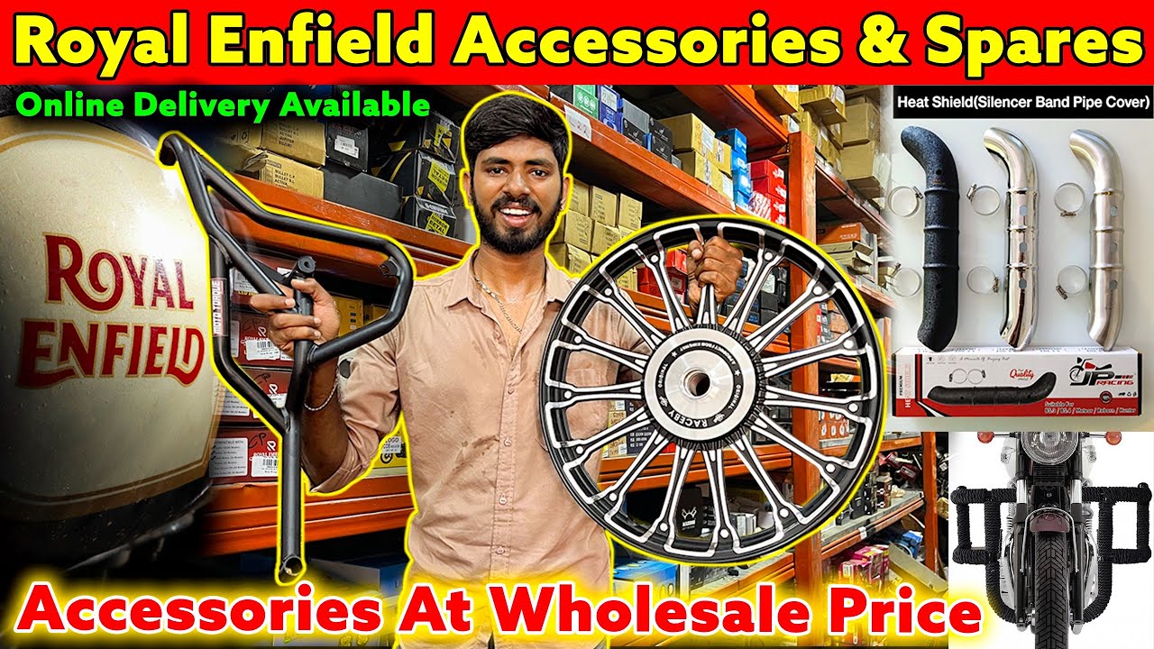 Best Royal Enfield Accessories & Spare Parts In Chennai | Sanjaysamy | Vlog #198